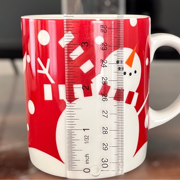 Crate & Barrel Snowman Christmas Winter Coffee Mug - Picture 7 of 7